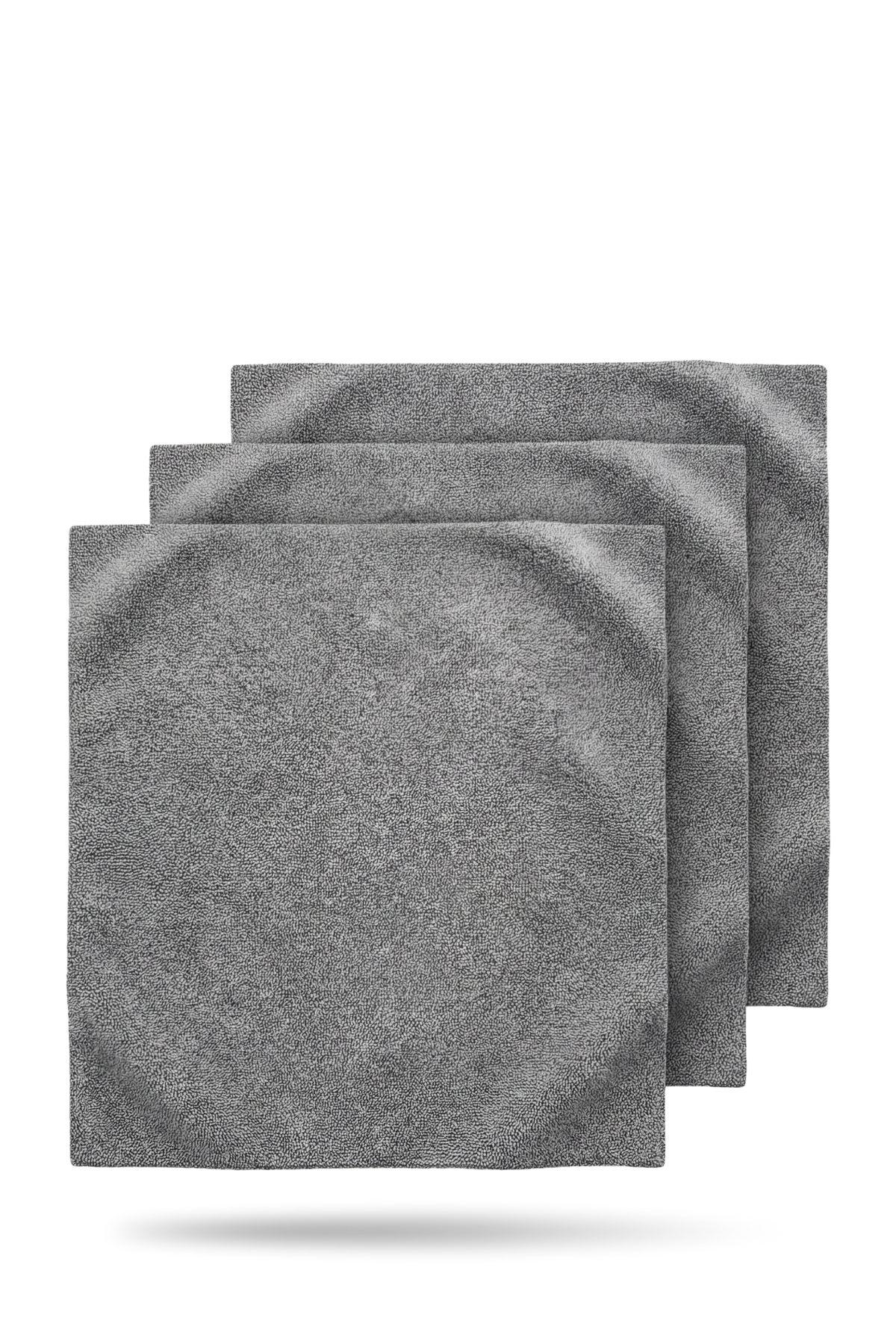Three edgeless microfiber towels included in the Clean Shift Kit