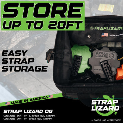 Strap Lizard OG | Ratchet Strap Storage & Tail Management Accessory