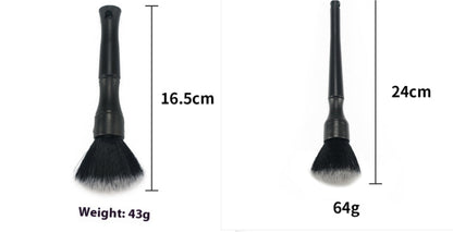 Black short and long interior detailing brushes included in the Clean Shift Kit